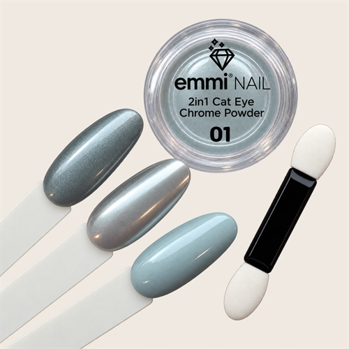 2i1 Cat Eye - Chrome powder -001-